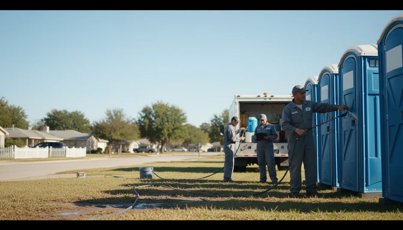Long-Term Portable Toilet Rental in Pataskala, OH near me